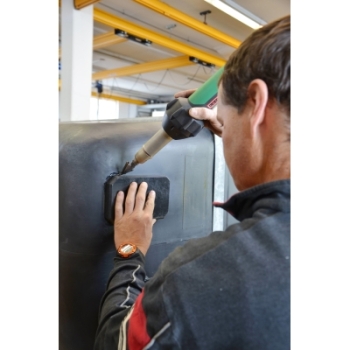 Zgrzewarka ręczna Leister do membran dachowych, basenowych, plandek, geomembran, tworzyf sztucznych - wynajem